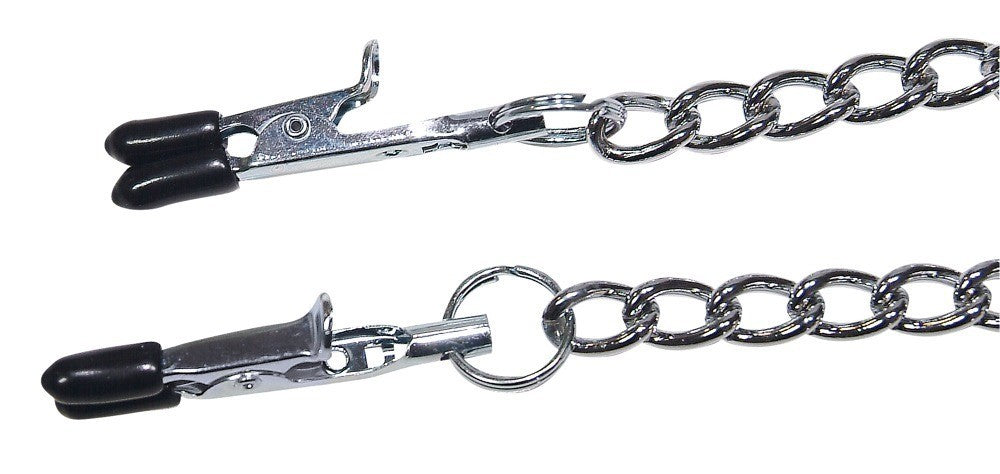 FETISH COLLECTION CHAIN WITH NIPPLE AND CLITORIS CLAMPS