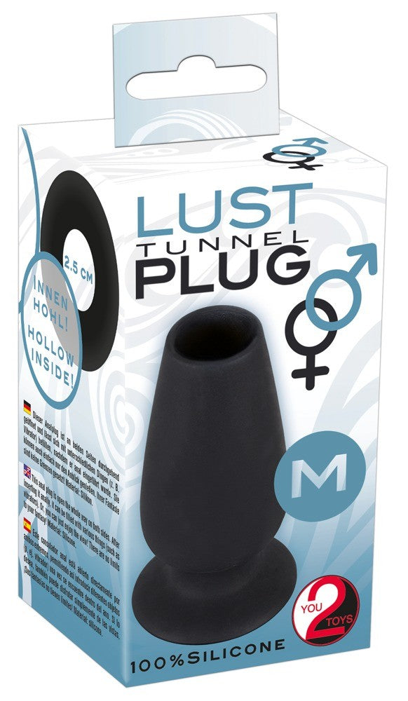 LUST TUNNEL SILICONE BUTTPLUG