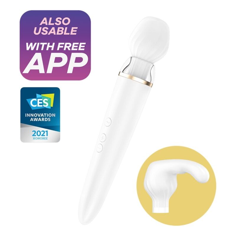 DOUBLE WAND-ER MASSAGER WITH APP