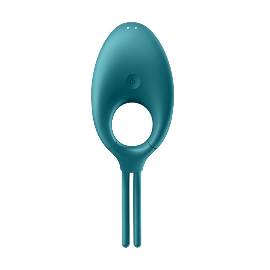SATISFYER SWORDSMAN VIBRATING RING GREEN