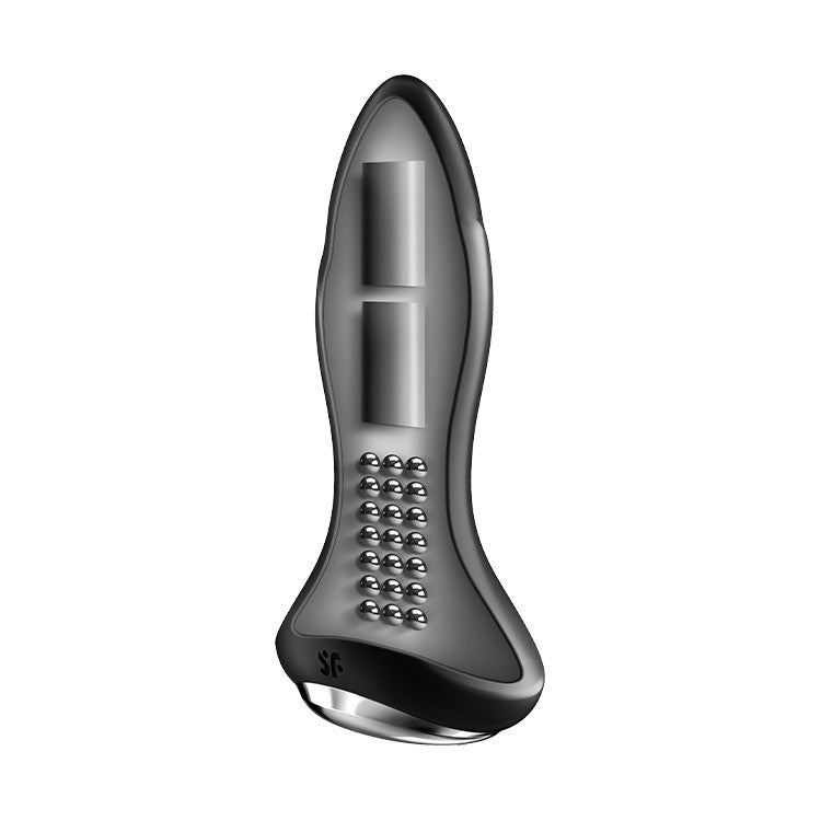 ROTATOR PLUG 1+ VIBRATING PLUG WITH APP BLACK