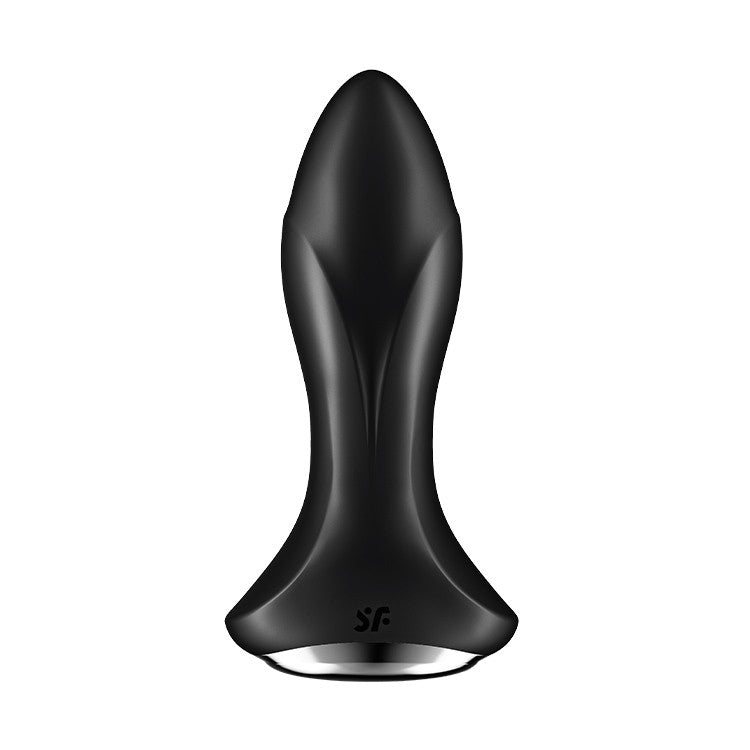 ROTATOR PLUG 1+ VIBRATING PLUG WITH APP BLACK