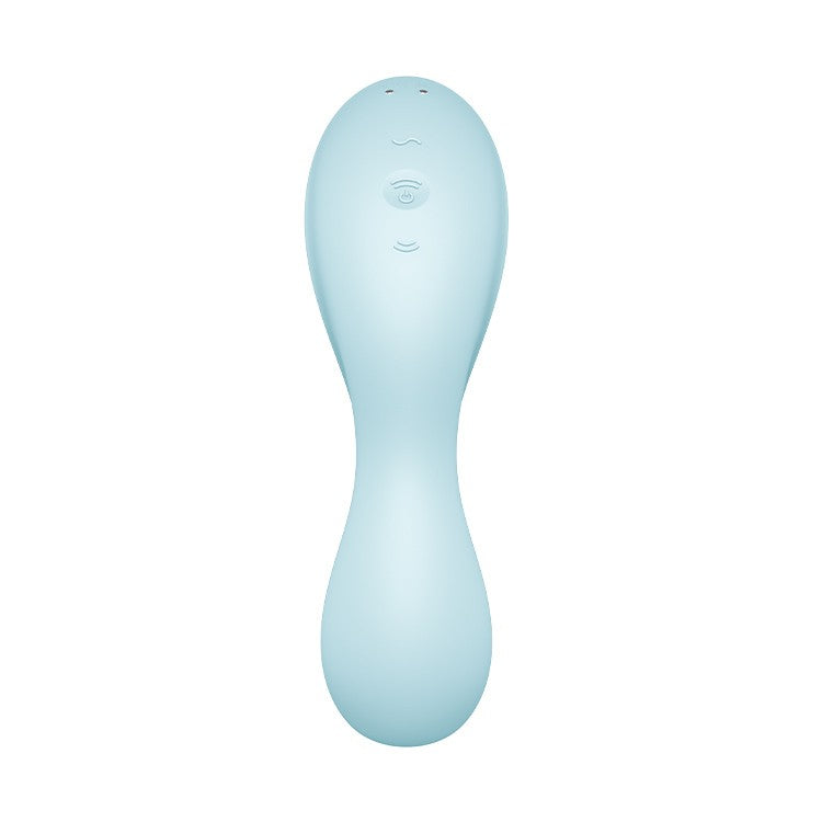 SATISFYER CURVY TRINITY 5 VIBRATOR BLUE
