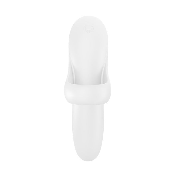 SATISFYER BOLD LOVER FINGER VIBRATOR WHITE