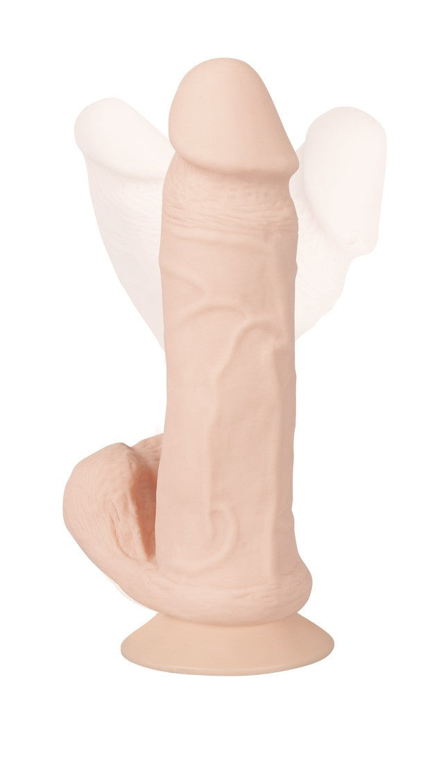 NATURE SKIN BENDABLE RC REALISTIC VIBRATOR WITH WIRELESS REMOTE CONTROL