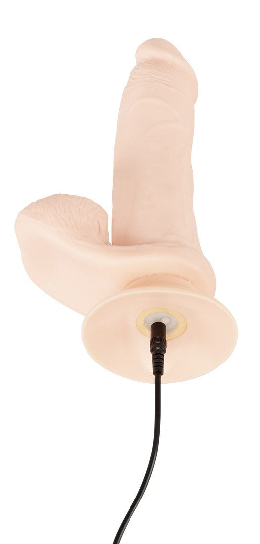 NATURE SKIN BENDABLE RC REALISTIC VIBRATOR WITH WIRELESS REMOTE CONTROL