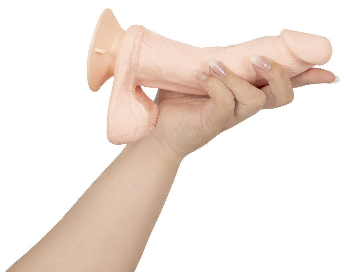 NATURE SKIN BENDABLE RC REALISTIC VIBRATOR WITH WIRELESS REMOTE CONTROL
