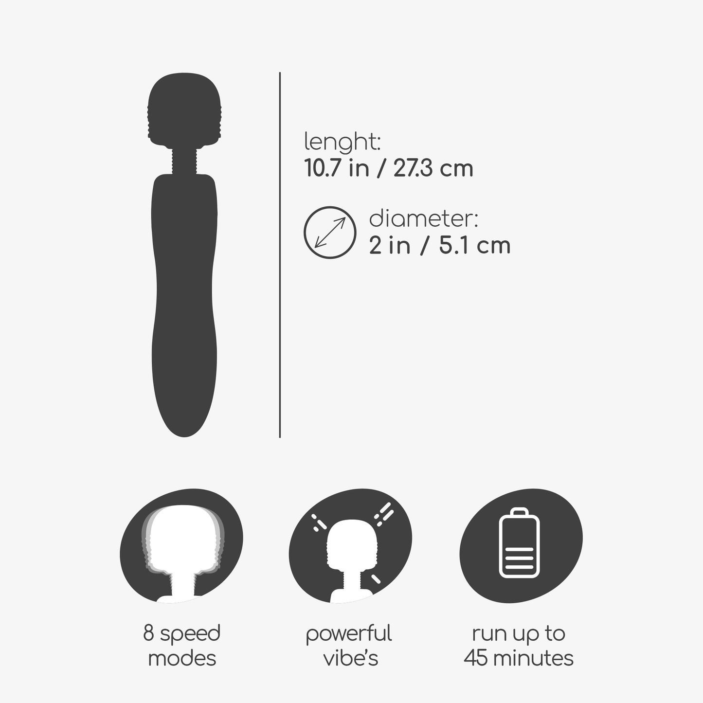 HARLEQUIN BODY WAND MASSAGER