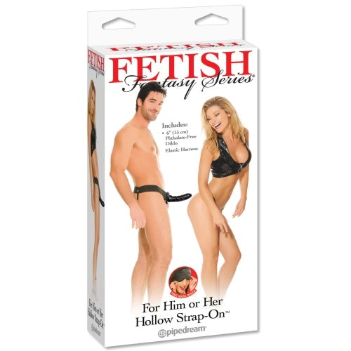 FETISH FANTASY SERIES BEGINNER´S HOLLOW STRAP-ON BLACK