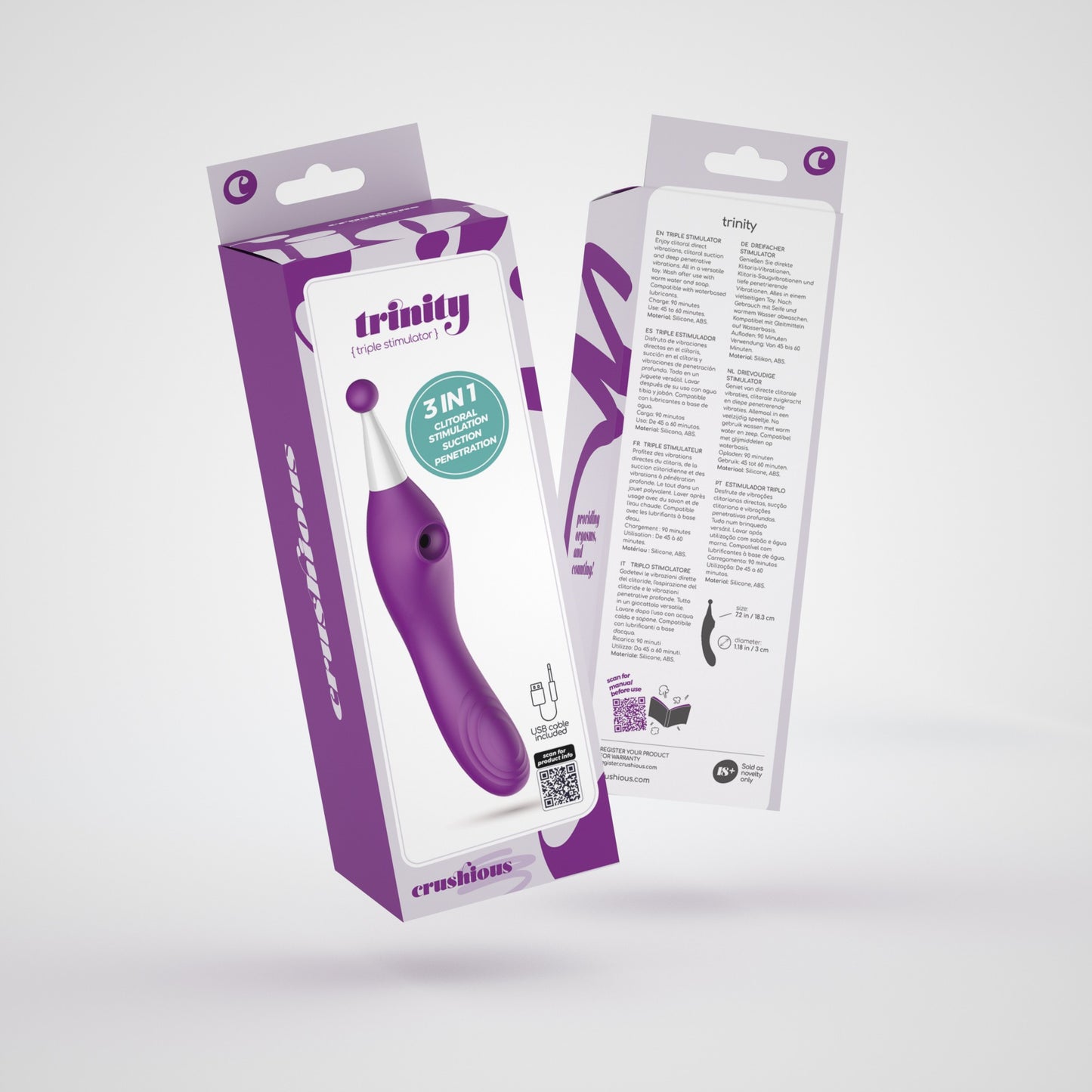 TRINITY RECHARGEABLE STIMULATOR