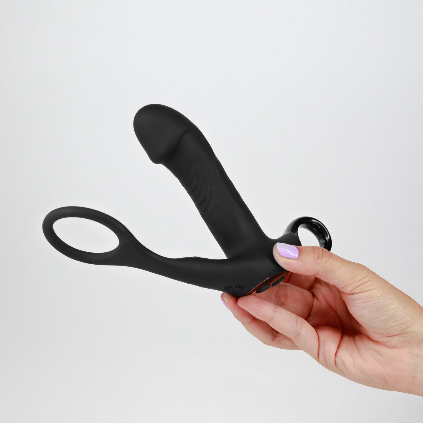 MAGOO PROSTATE MASSAGER WITH COCKRING AND REMOTE CONTROL