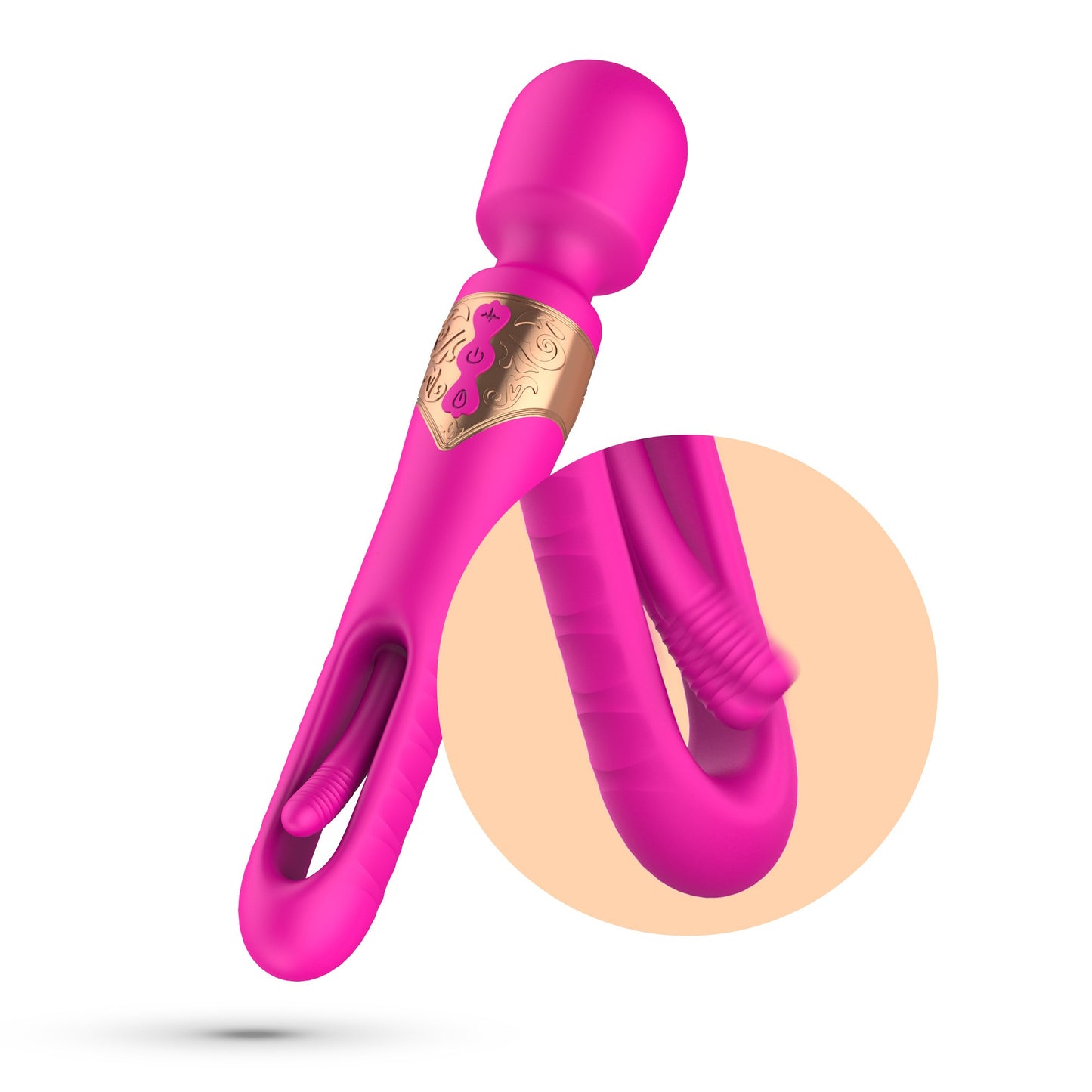 BIG BEN DUAL MASSAGER WITH FLICKER
