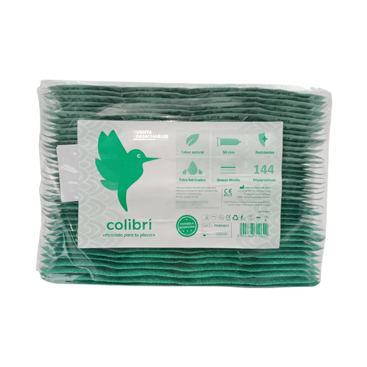 COLIBRI PACK OF 144 NATURAL CONDOMS