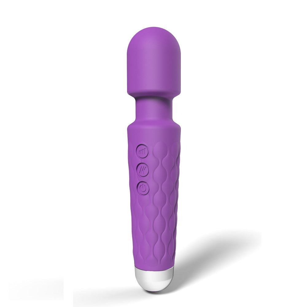 20 Function Wand Vibrator Purple