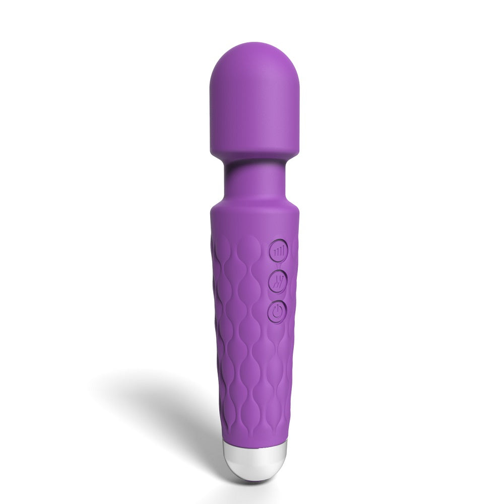 20 Function Wand Vibrator Purple