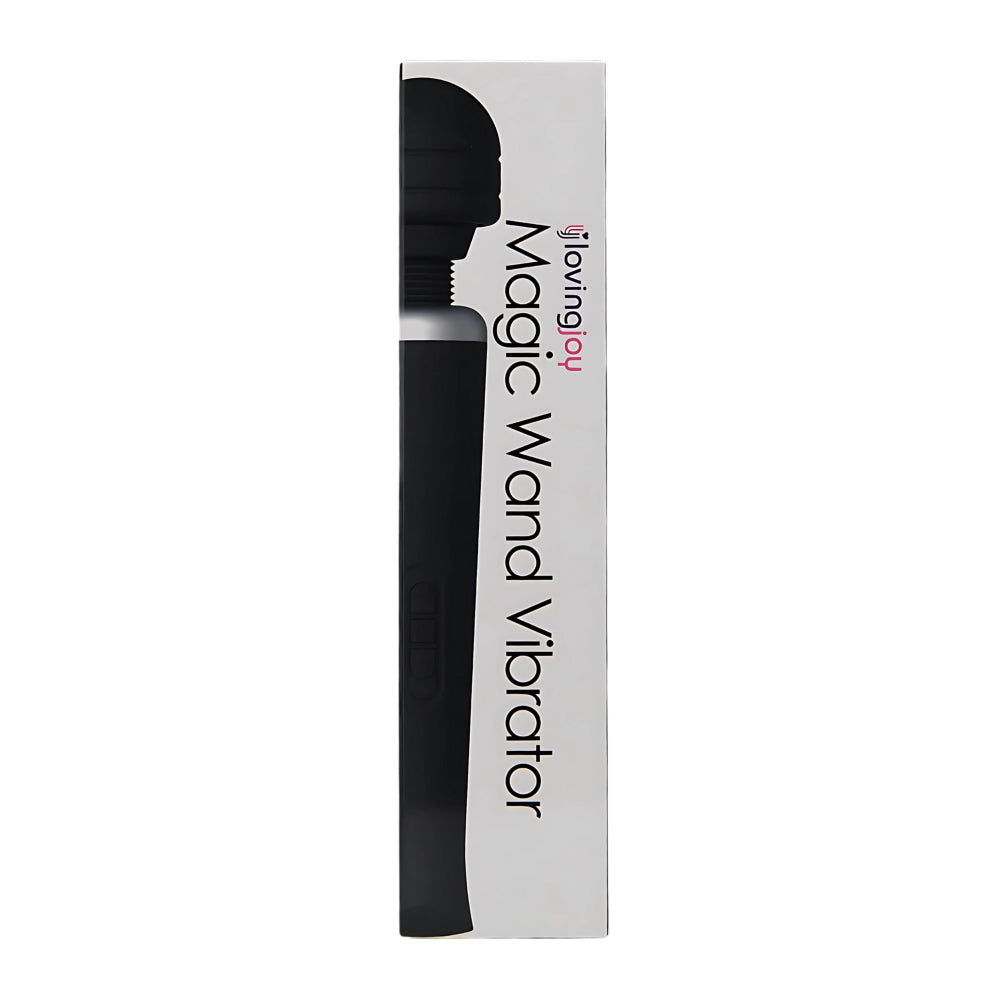 Rechargeable Magic Wand Vibrator Black