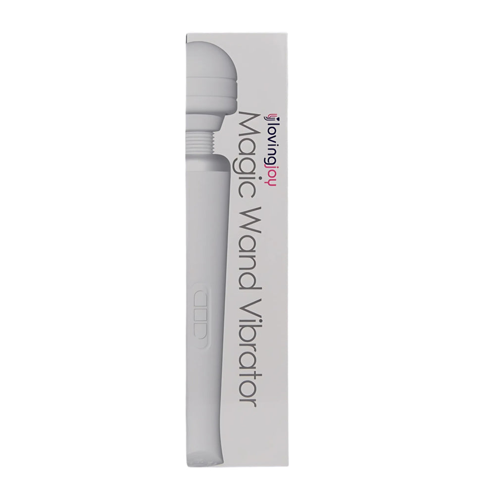 Rechargeable Magic Wand Vibrator White