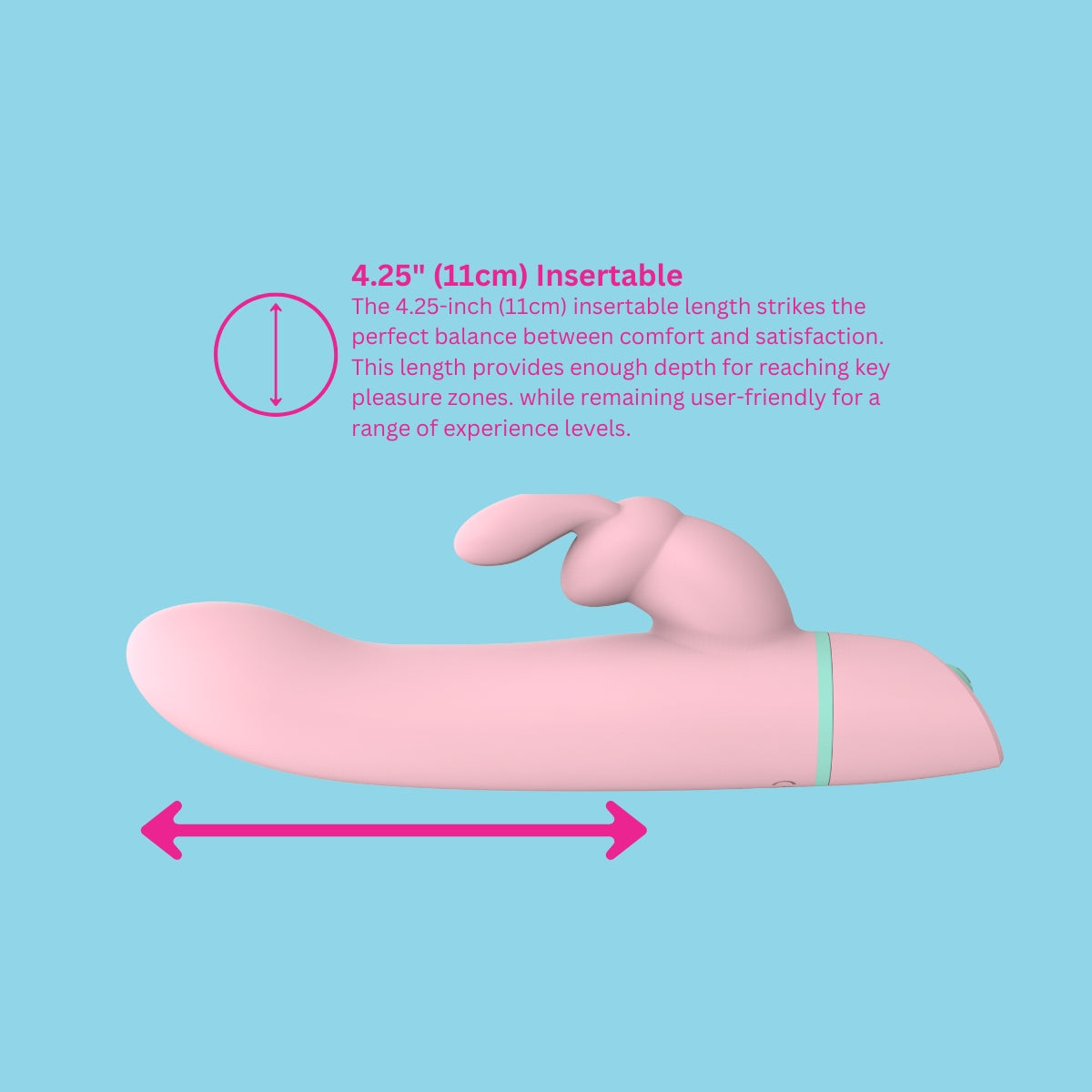 Ripple Vibrating & Rotating Rabbit Vibrator