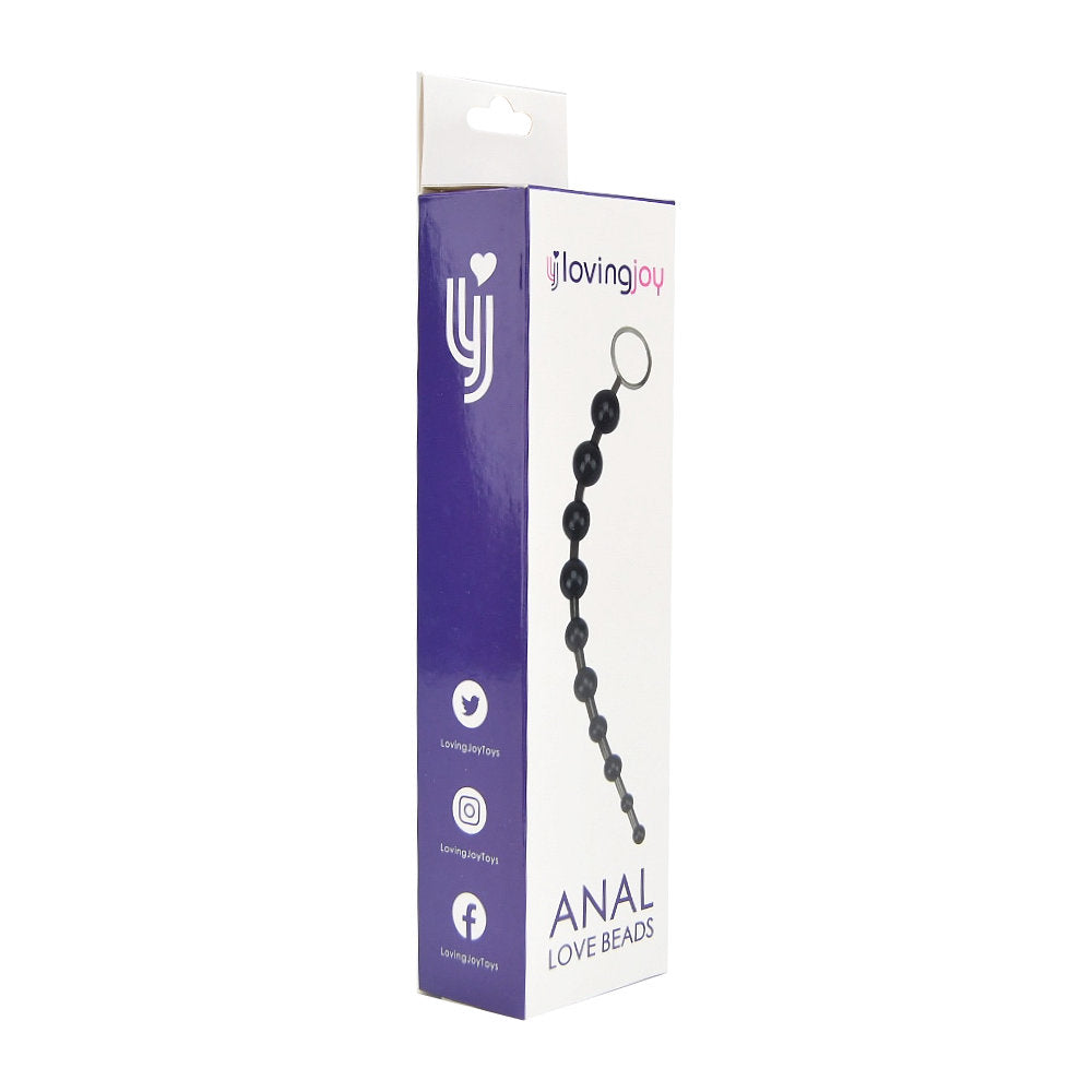 Anal Love Beads Black
