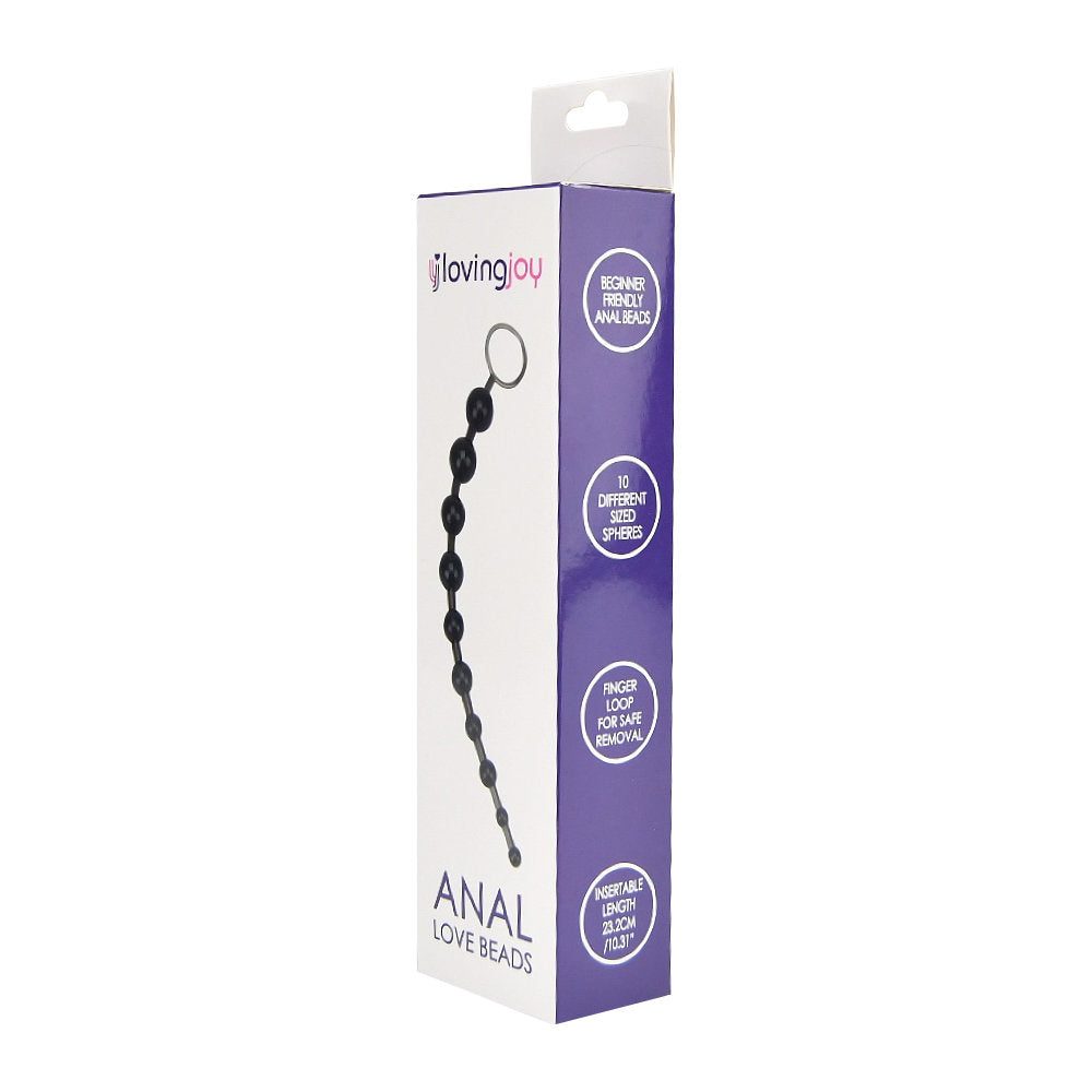 Anal Love Beads Black