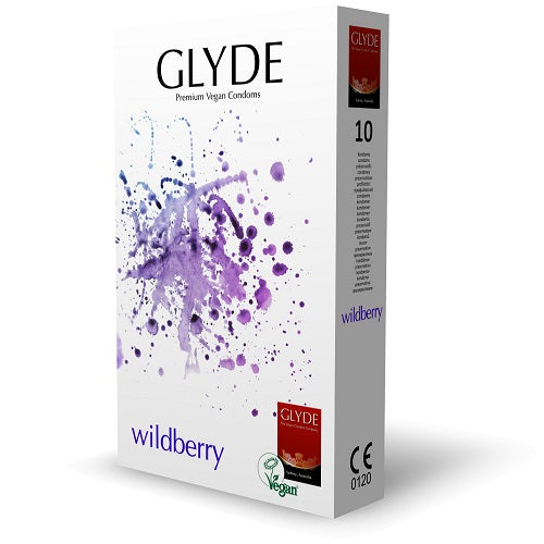 Ultra Wildberry Flavour Vegan Condoms 10 Pack