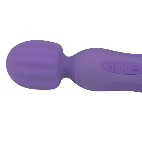 10 Function Magic Wand Vibrator Purple