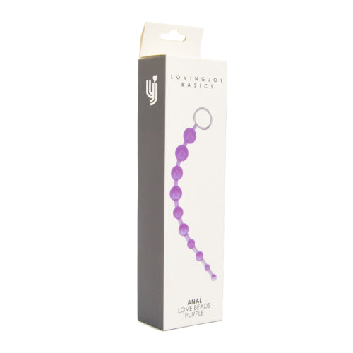 Anal Love Beads Purple