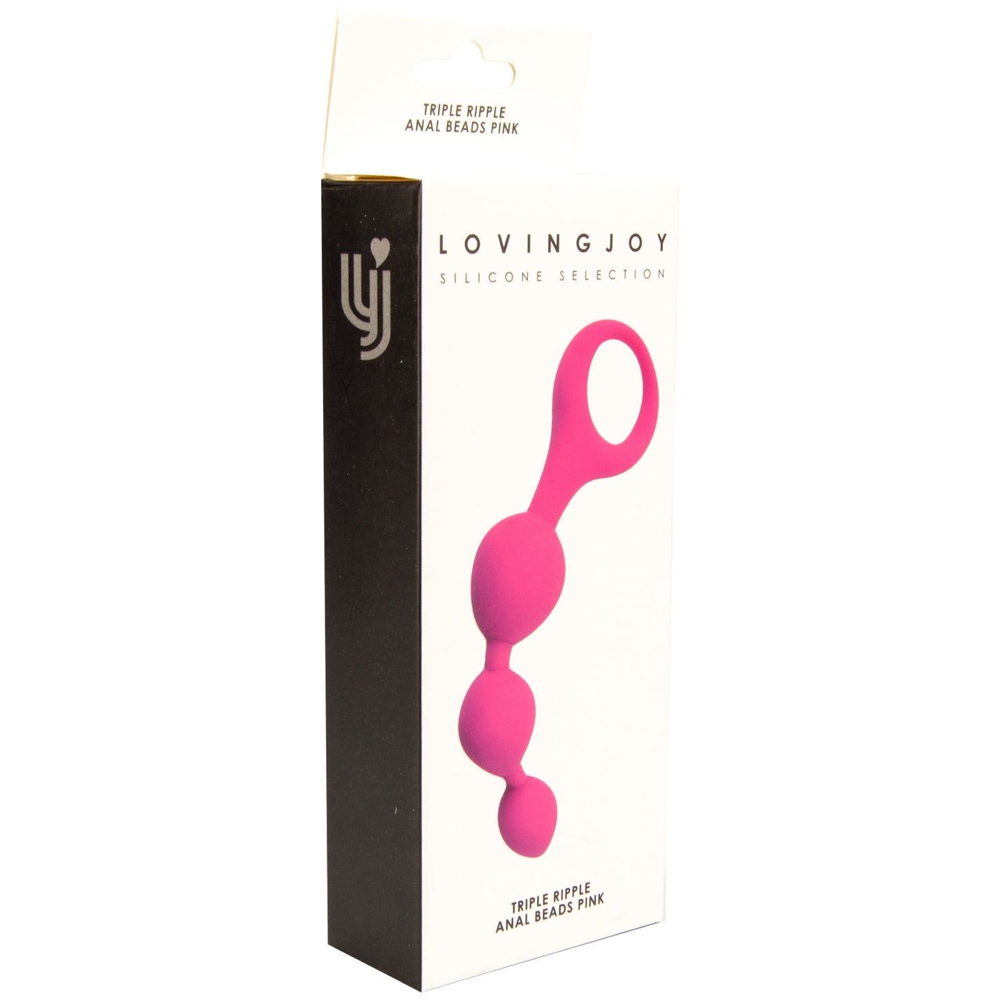 Triple Ripple Anal Beads Pink