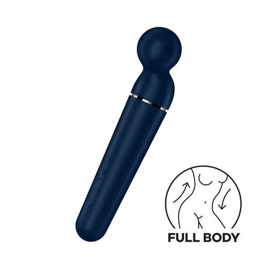 PLANET WAND-ER WAND VIBRATOR BLUE/ROSE GOLD