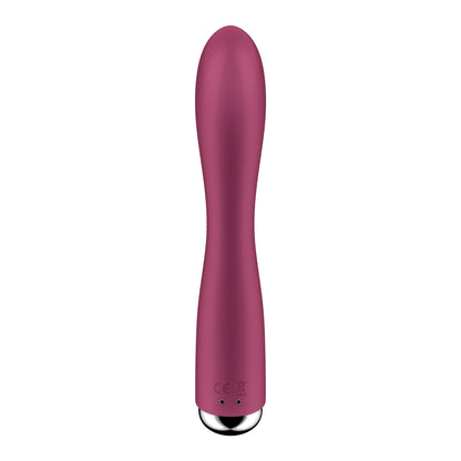 SATISFYER SPINNING RABBIT 1 VIBRATOR RED