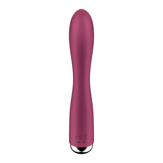 SATISFYER SPINNING RABBIT 1 VIBRATOR RED