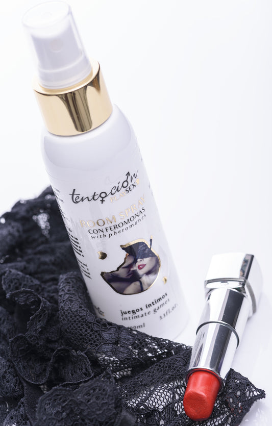 AIR FRESHENER WITH PHEROMONES AROMA INTIMATE GAMES 100ML TENTACIÓN PLAY SEX