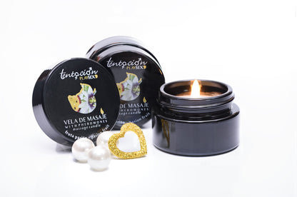PASSION FRUIT SCENTED PHEROMONE CANDLE 20ML TENTACIÓN PLAY SEX