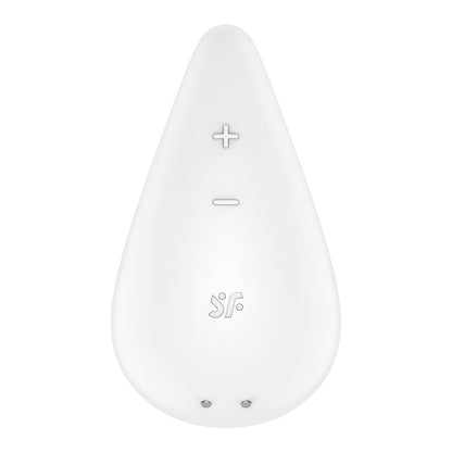 SATISFYER DEW DROP LAY-ON VIBRATOR WHITE