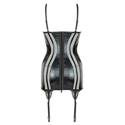 BEAUTY NIGHT FASHION MARILYN CHEMISE AND THONG BLACK