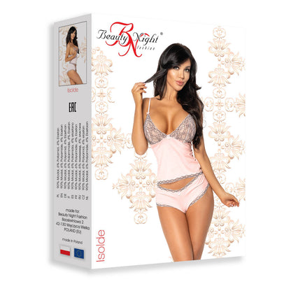 BEAUTY NIGHT FASHION ISOLDE SET ROSE