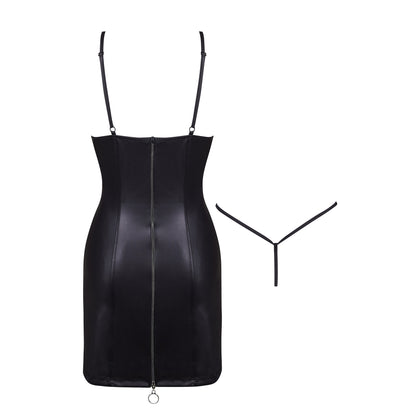 BEAUTY NIGHT FASHION LEXI DRESS AND THONG BLACK
