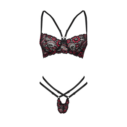 BEAUTY NIGHT FASHION ROSALINDA 2 PIECE SET BLACK