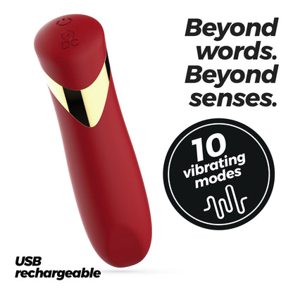 CRUSHIOUS BLINDERS RECHARGEABLE VIBRATING BULLET RED