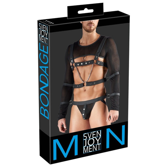 SVENJOYMENT BONDAGE 4 PIECE SET BLACK