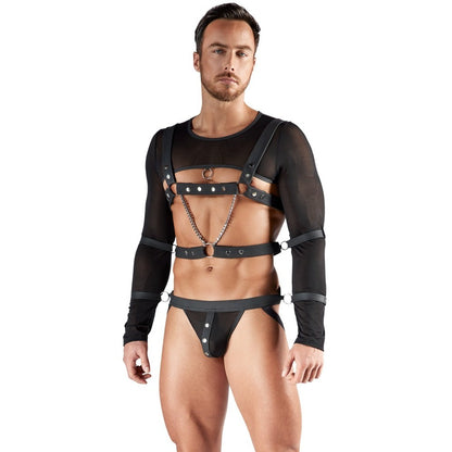 SVENJOYMENT BONDAGE 4 PIECE SET BLACK