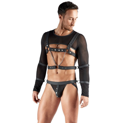 SVENJOYMENT BONDAGE 4 PIECE SET BLACK
