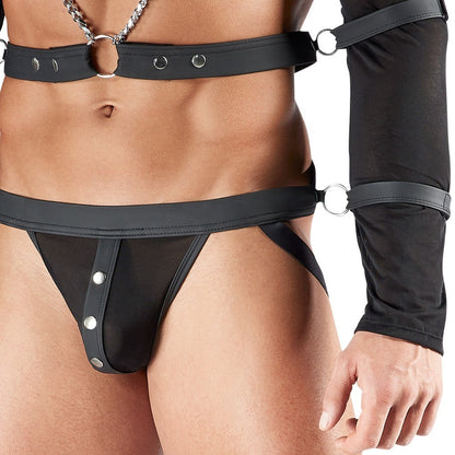 SVENJOYMENT BONDAGE 4 PIECE SET BLACK