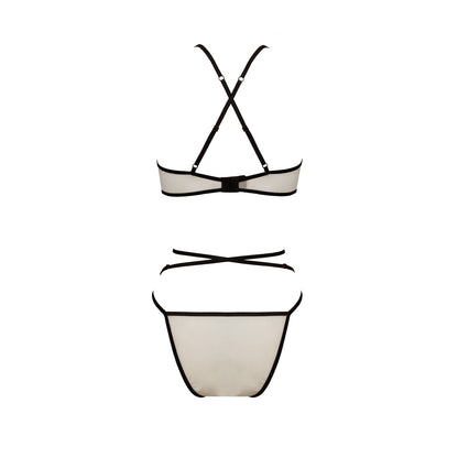 PASSION DEVIL COLLECTION CHIKA SET 2 PIECE BEIGE