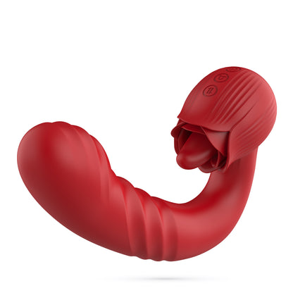 CRUSHIOUS OSIRIA ROSE VIBRATOR WITH THRUST