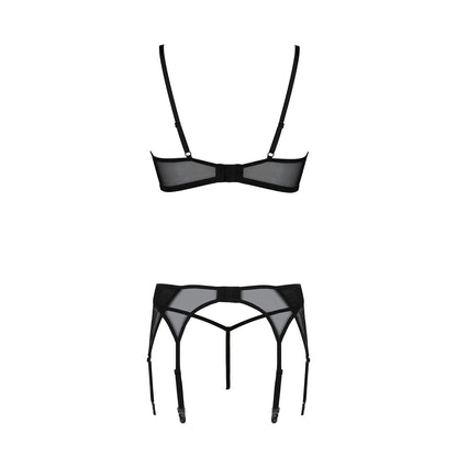 PASSION ECO COLLECTION LEAFA 3 PIECE SET BLACK