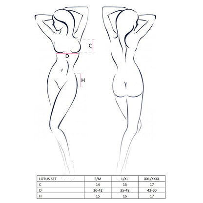 PASSION LOTUS SET 3 PIECE BEIGE
