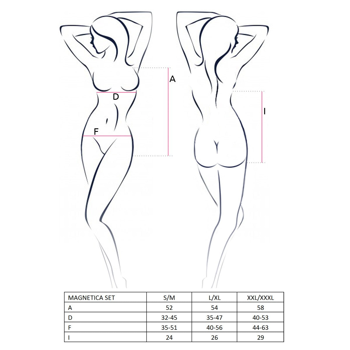 PASSION MAGNETICA SET 2 PIECE BUNNY COSTUME