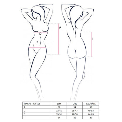 PASSION MAGNETICA SET 2 PIECE BUNNY COSTUME