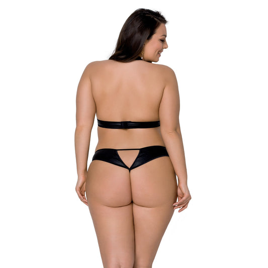 PASSION MALWIA SET 2 PIECE BLACK QUEEN SIZE